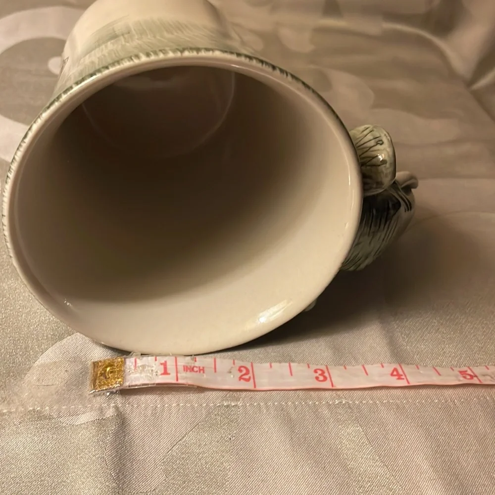 Elephant mug-hand painted for pier 1